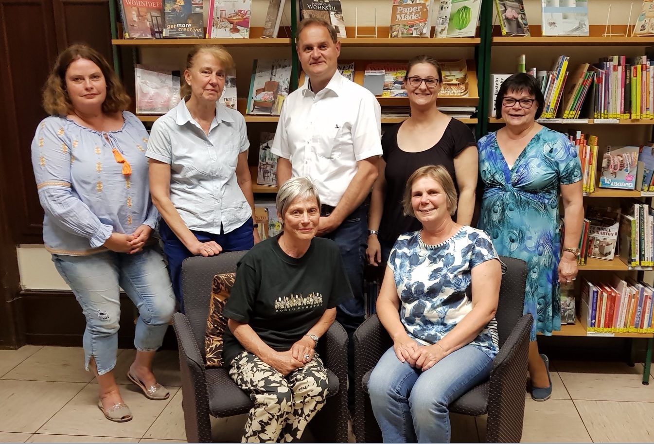 Vorstand Förderverein 2018, Foto © Christoph Schulte Der aktuelle Vorstand